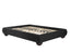 Soller Deep Charcoal Double Bed