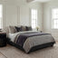 Soller Deep Charcoal Double Bed