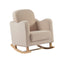 Soother Nursing Chair and Footstool Biscuit Ted