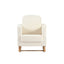Soother Nursing Chair Off White Boucle
