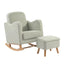 Soother Nursing Chair Sage Boucle