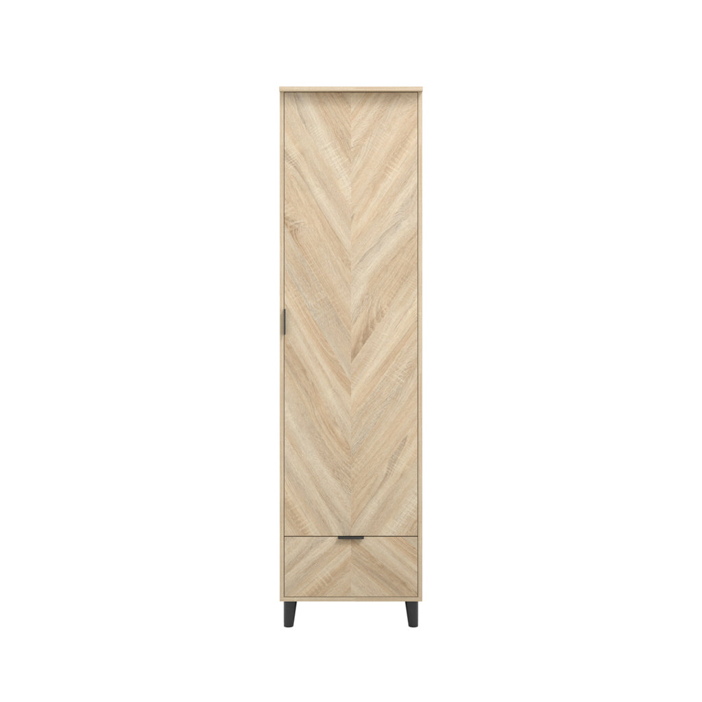 Stockholm Chevron Double Wardrobe