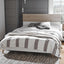 Stockholm Kingsize Bed White-Oak