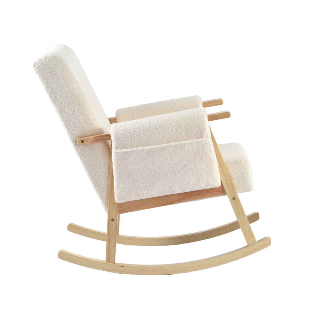 Storyteller Nursing Chair Off White Ted
