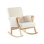 Storyteller Nursing Chair and Footstool Off White Ted