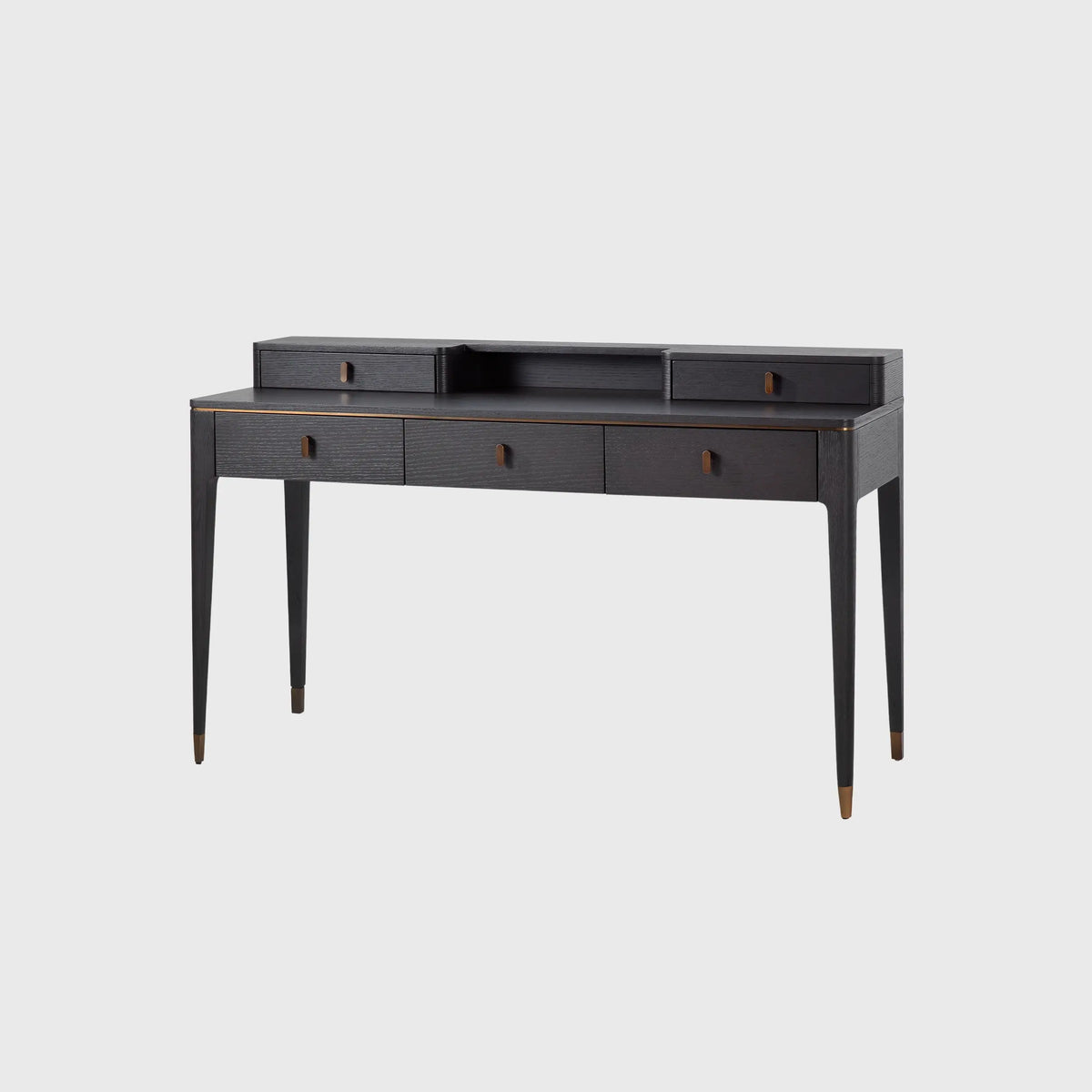 Studio Desk With 5 Drawers in Macchiato