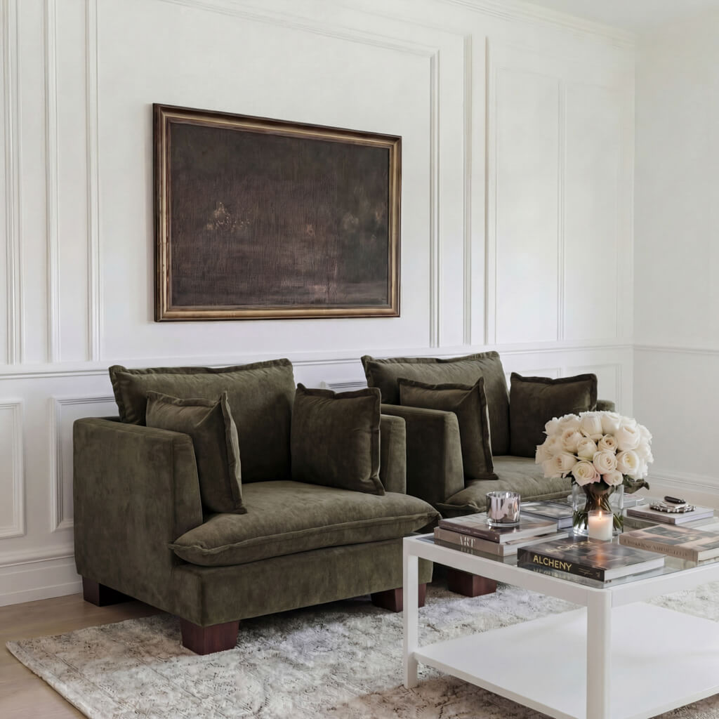Suffolk Olive Armchair