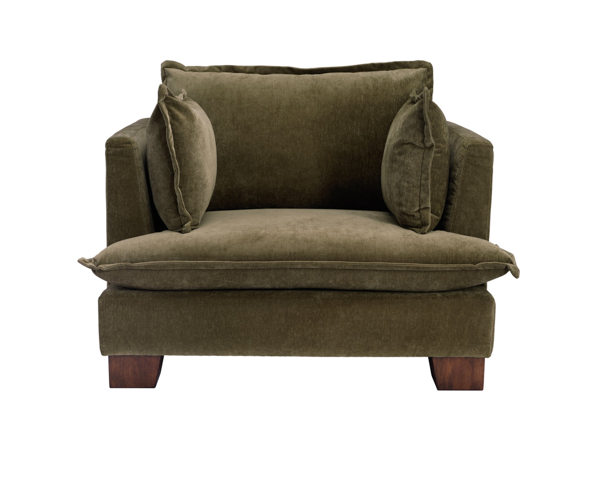 Suffolk Olive 3 Seater
