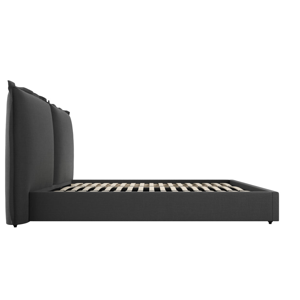 Sunday Deep Grey Super King Bed