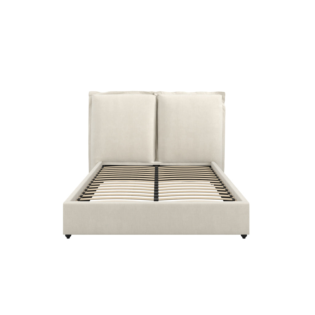 Sunday Deep Grey King Bed