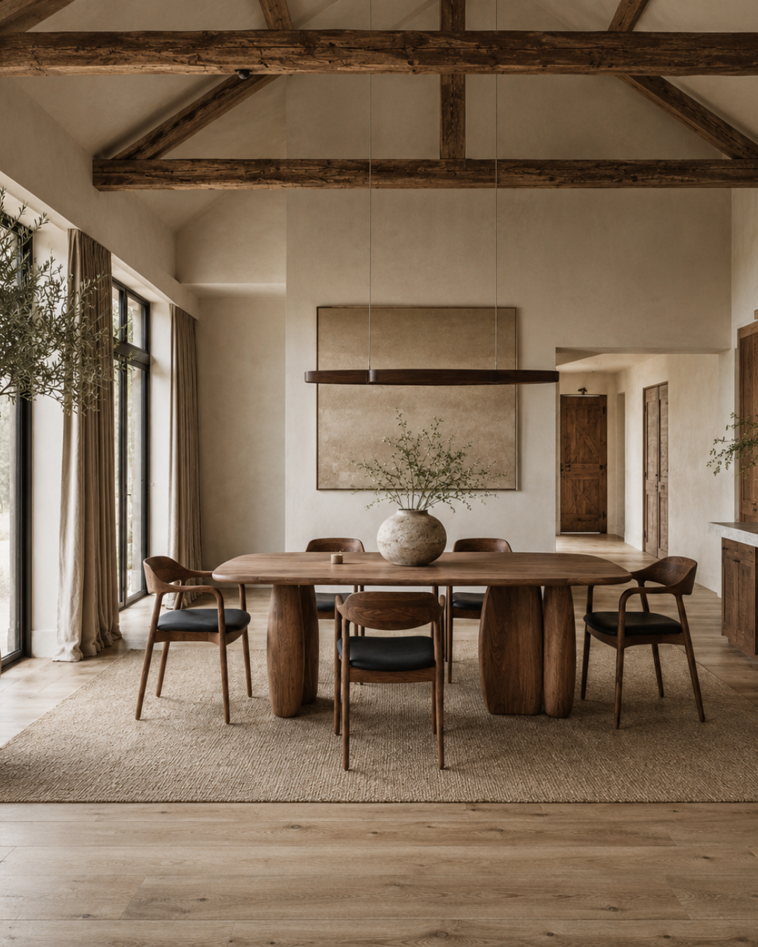 Underline 280 Dining Table - Light Walnut