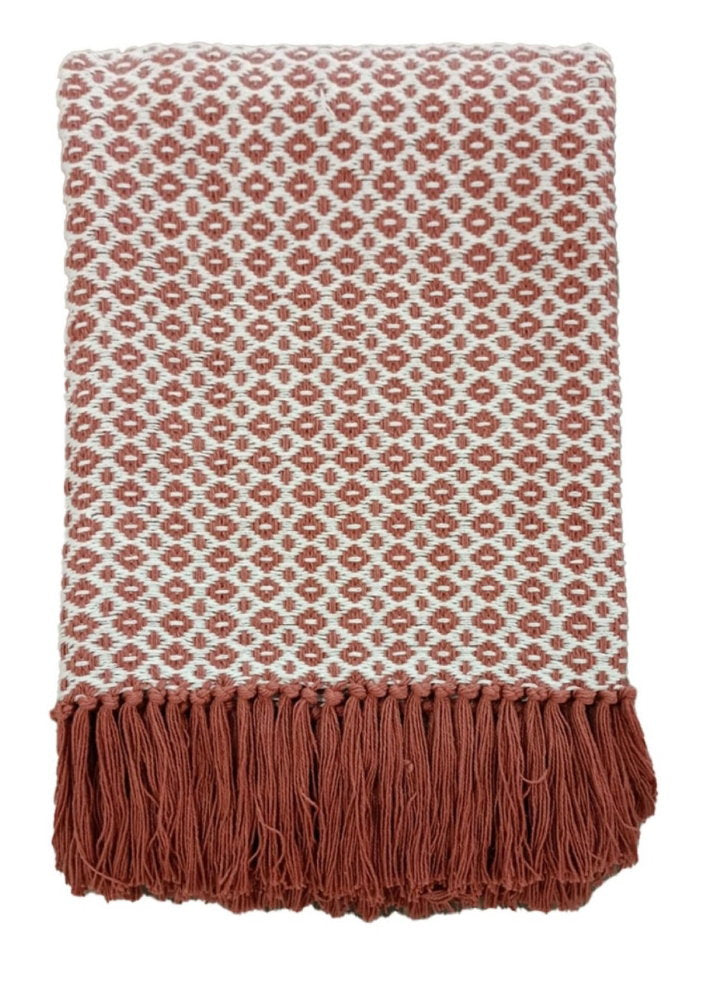 Ansel Pink Throw