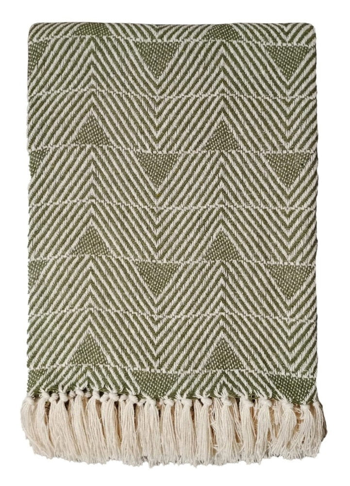 Haven Olive Throw