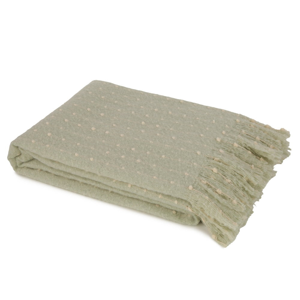 Maisie Mint Throw