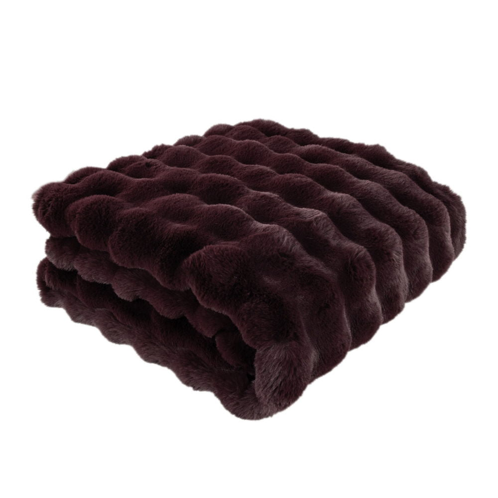 Malini Raffles Aubergine Throw