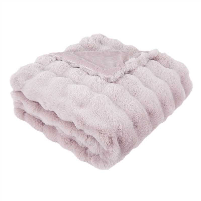 Raffles Baby Pink Throw