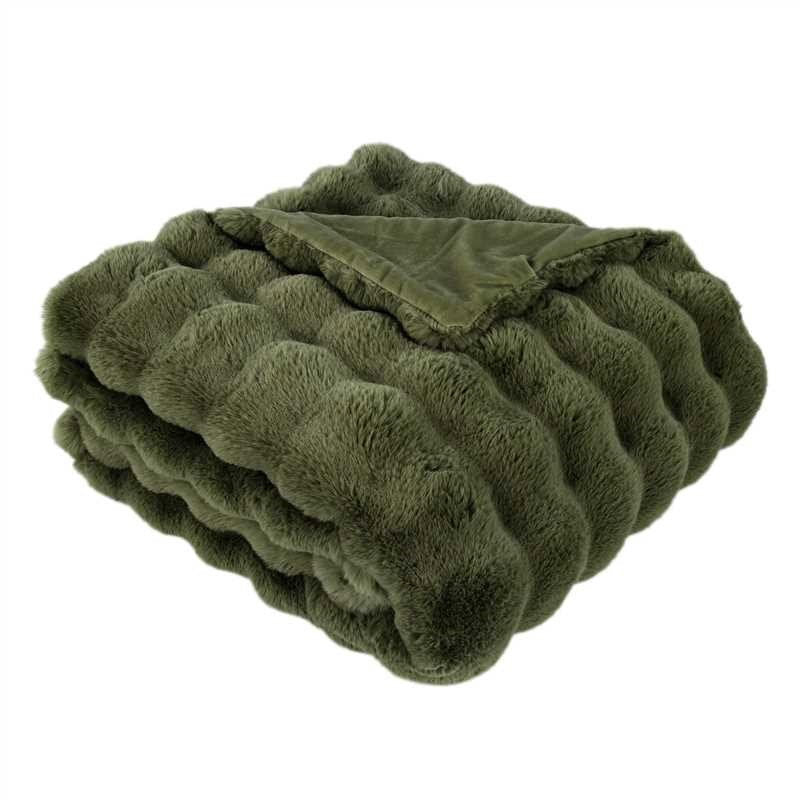 Raffles Olive Throw