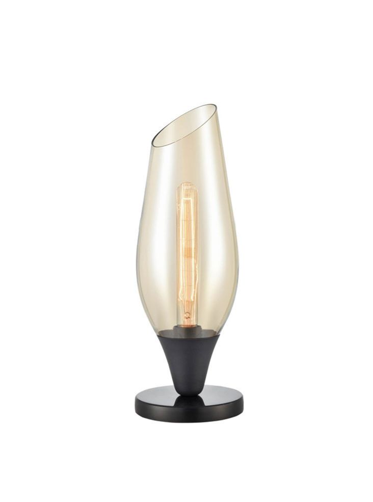 Taper Amber Table Lamp