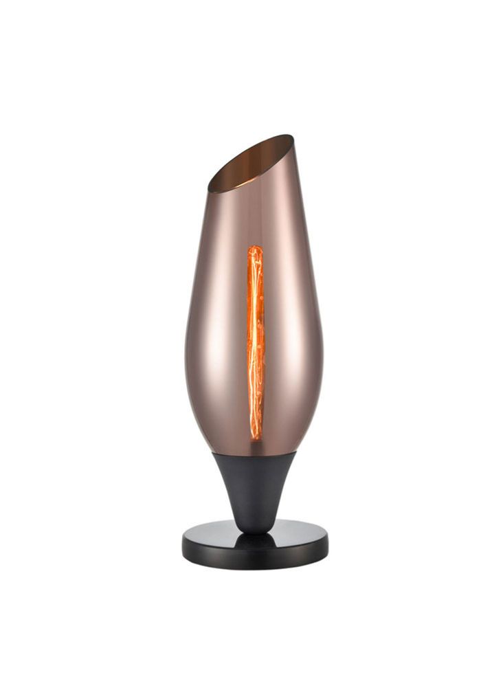 Taper Copper Table Lamp