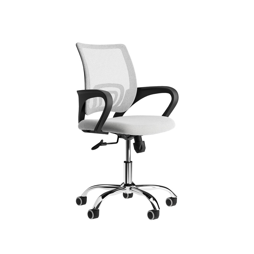 Tate White Mesh Back Office Chair