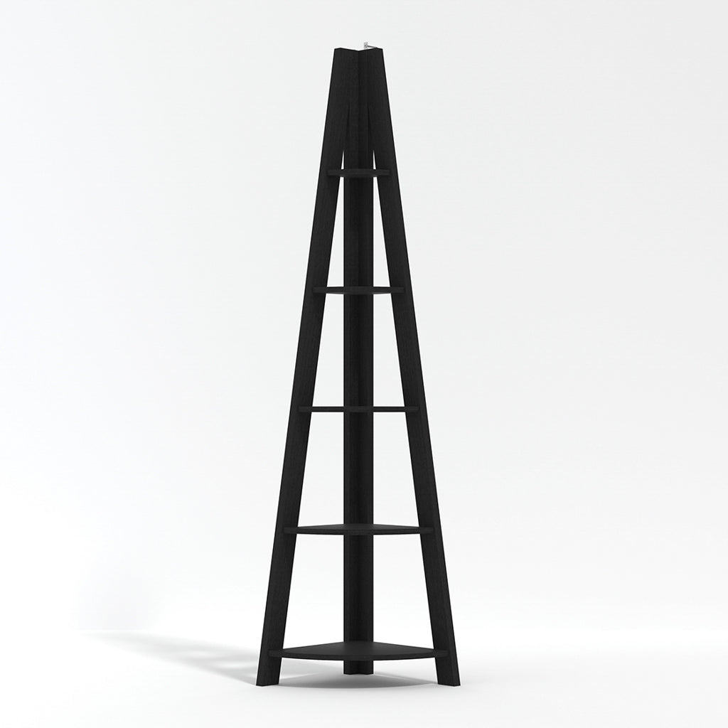 Tiva Black Ladder Desk