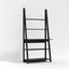 Tiva Black Corner Ladder Shelving