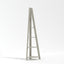 Tiva Grey Corner Ladder Shelving