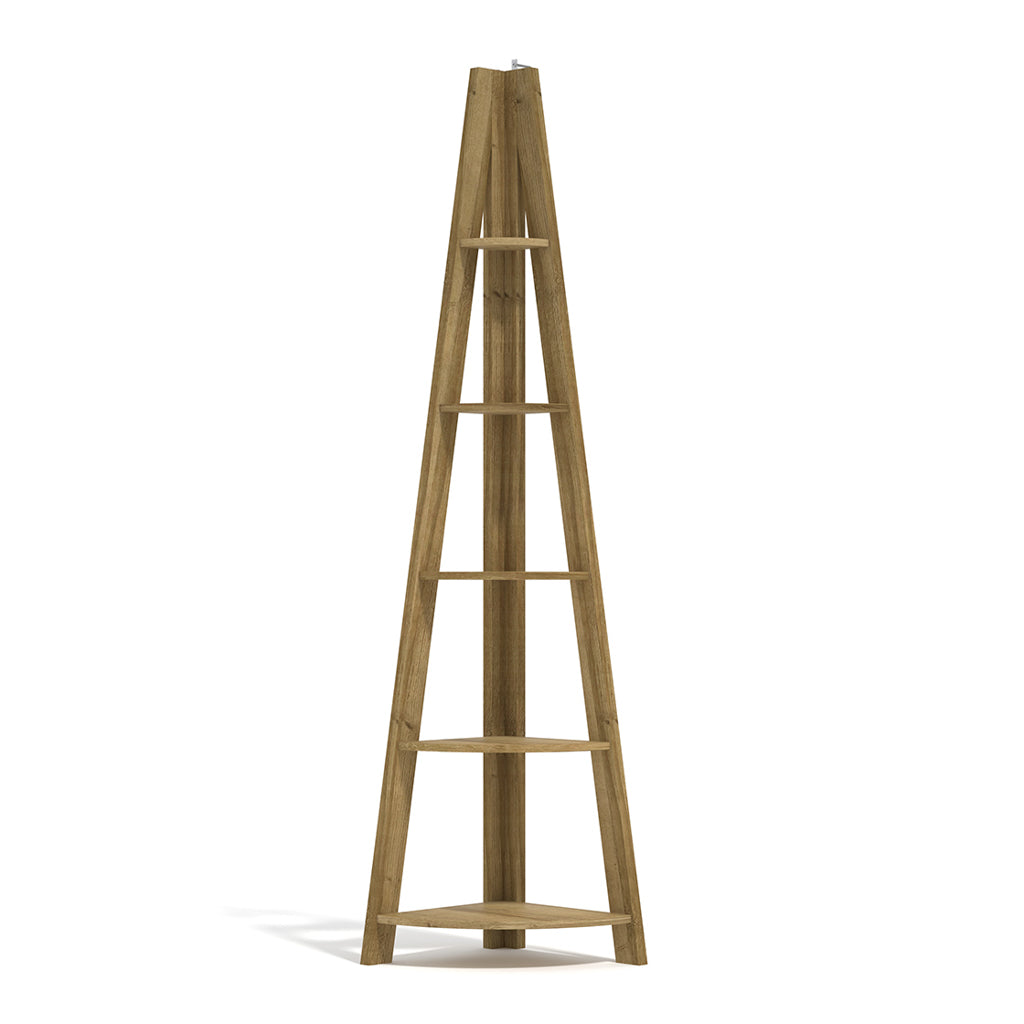 Tiva White Ladder Desk