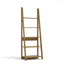Tiva Grey Corner Ladder Shelving
