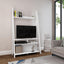 Tiva White Ladder Media Unit