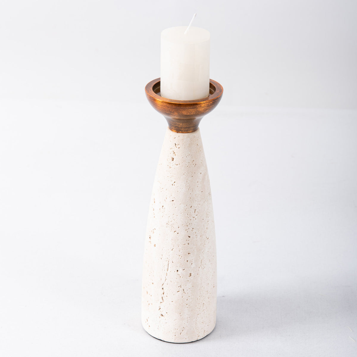 Tuscan Large Candlestick.