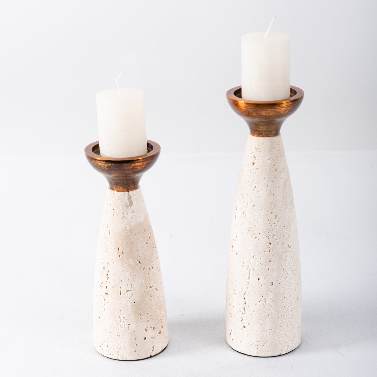 Tuscan Large Candlestick.