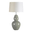 Calabash Ceramic Lamp Lichen Large