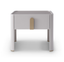 Polaris Bedside Table - Matte Beige