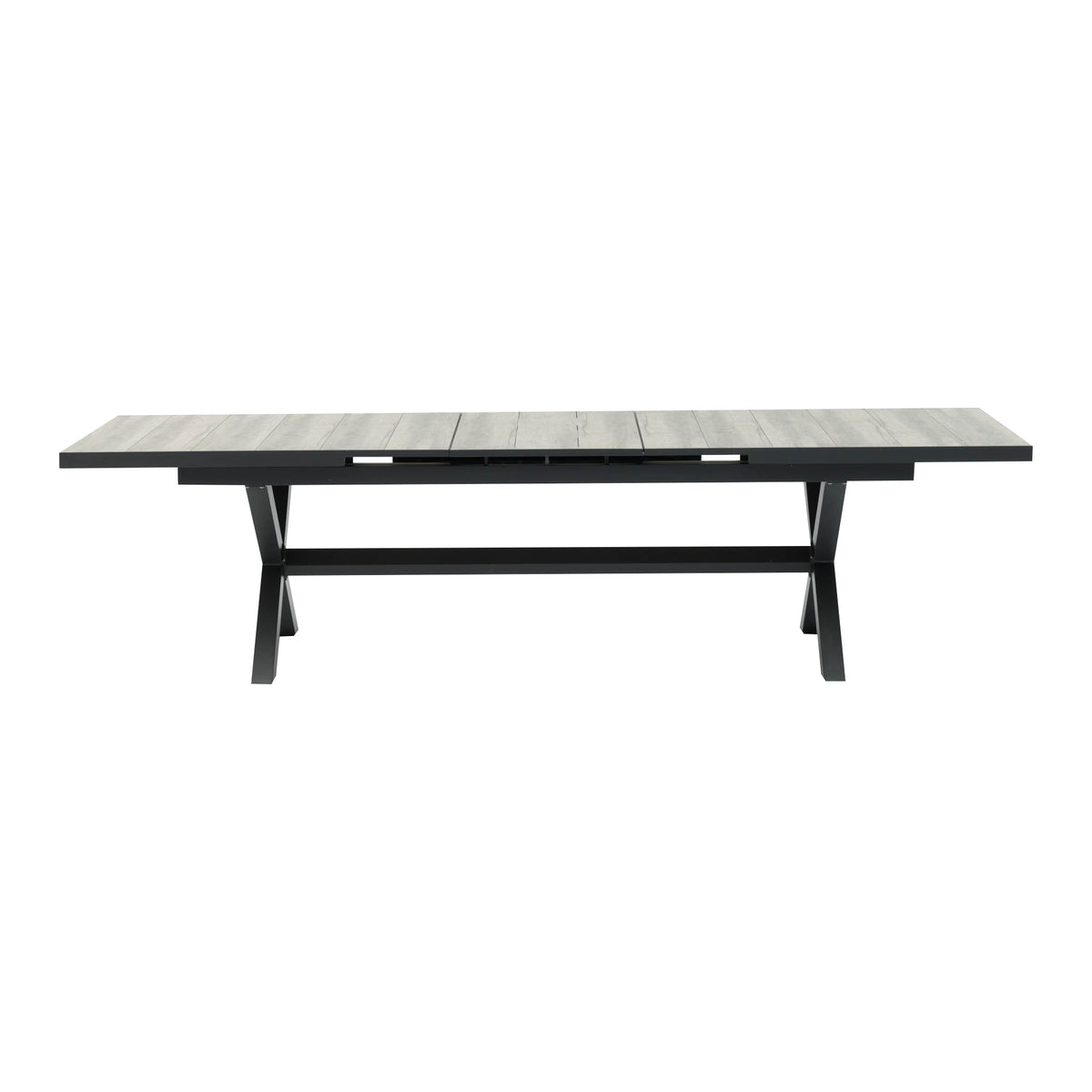 Vienna Rectangular Extending Dining Table With Ambition Oatmeal Dining Chairs