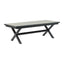 Vienna Rectangular Extending Dining Table With Ambition Sage Green Dining Chairs