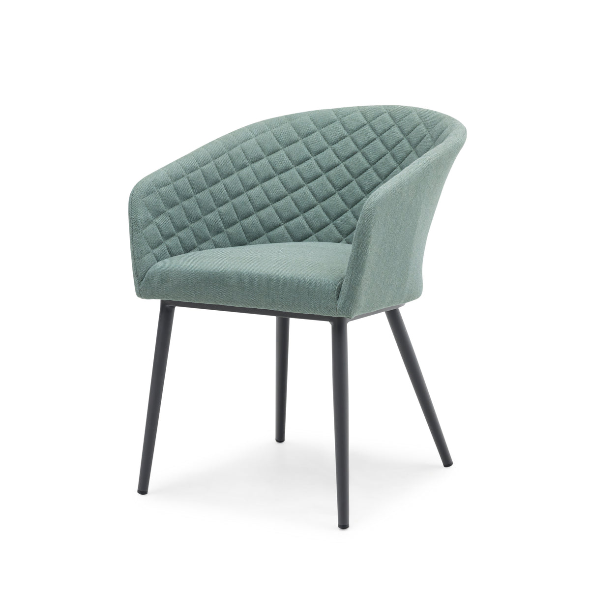 Vienna Rectangular Extending Dining Table With Ambition Sage Green Dining Chairs