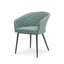 Vienna Rectangular Extending Dining Table With Ambition Sage Green Dining Chairs