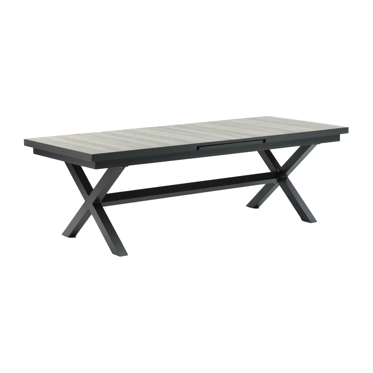 Vienna Rectangular Extending Dining Table With Oatmeal Ibiza Dining Chairs