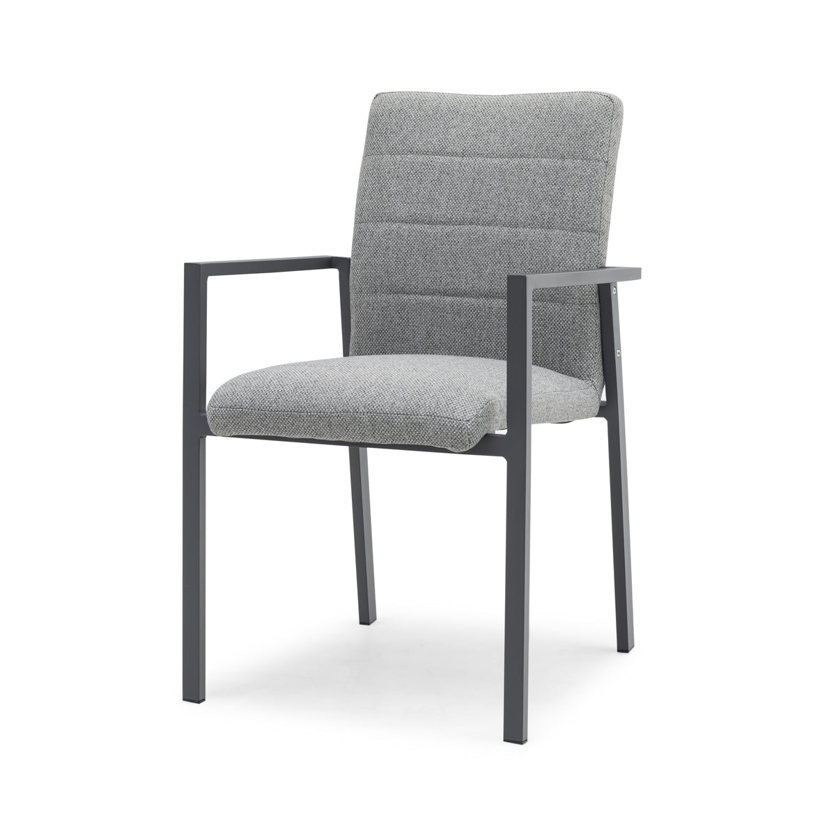 Vienna Rectangular Extending Dining Table With Zinc Ibiza Dining Chairs