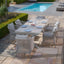 Vienna Rectangular Extending Dining Table With Maldives Dining Chairs