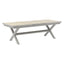 Vienna Rectangular Extending Dining Table With Milan Dining Chairs