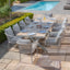 Vienna Rectangular Extending Dining Table With Monaco Dining Chairs