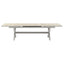 Vienna Rectangular Extending Dining Table With Monaco Dining Chairs