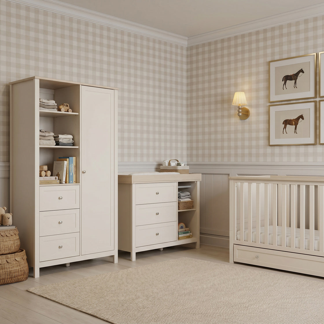 OTI Bedroom Wanderer 3 Piece Room Set Cashmere and Oak House of Isabella UK