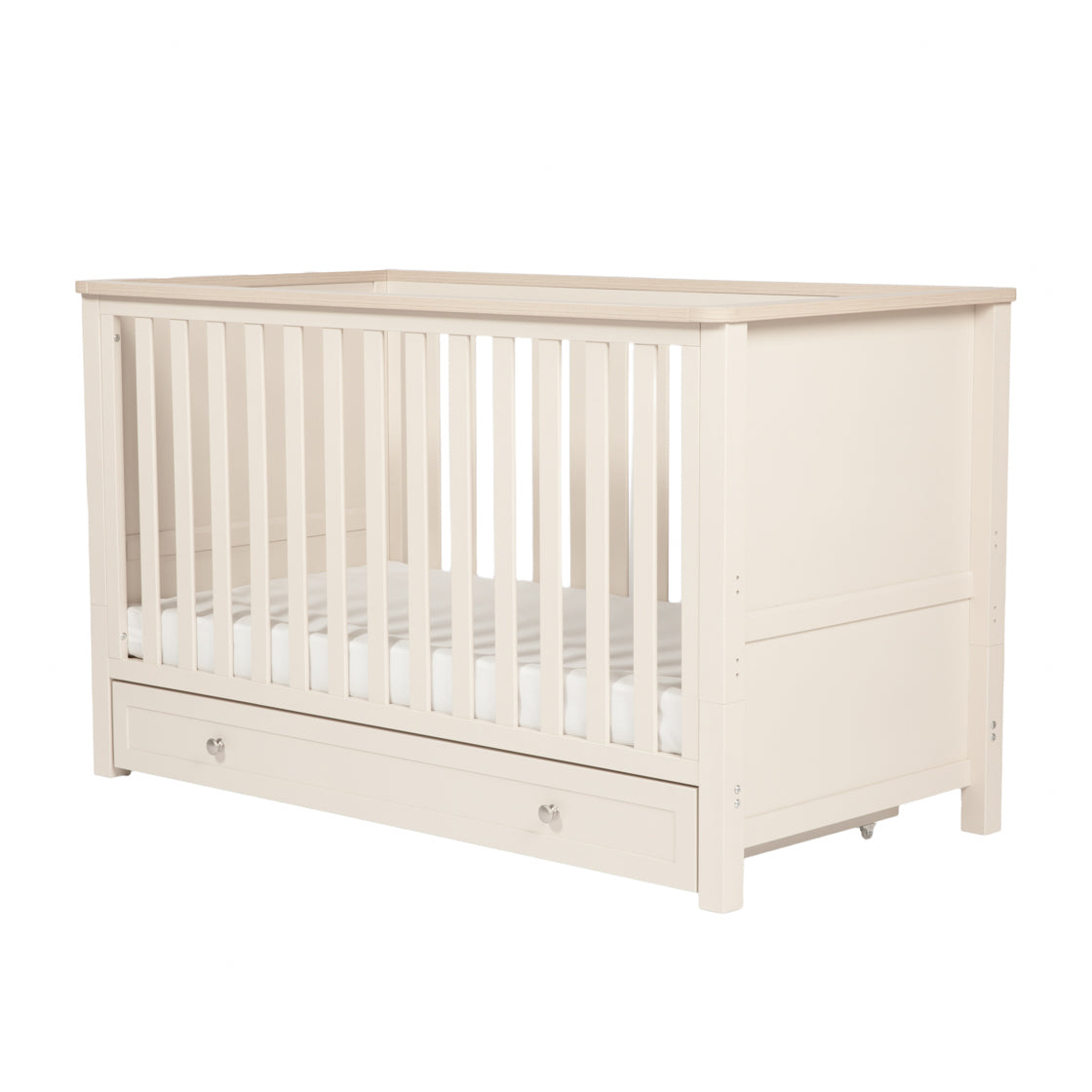 OTI Nursery Wanderer Cot Bed Cashmere and Oak House of Isabella UK