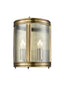 Marlow half wall lantern - Bronze