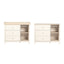 Wanderer 3 Piece Room Set Cashmere and Oak