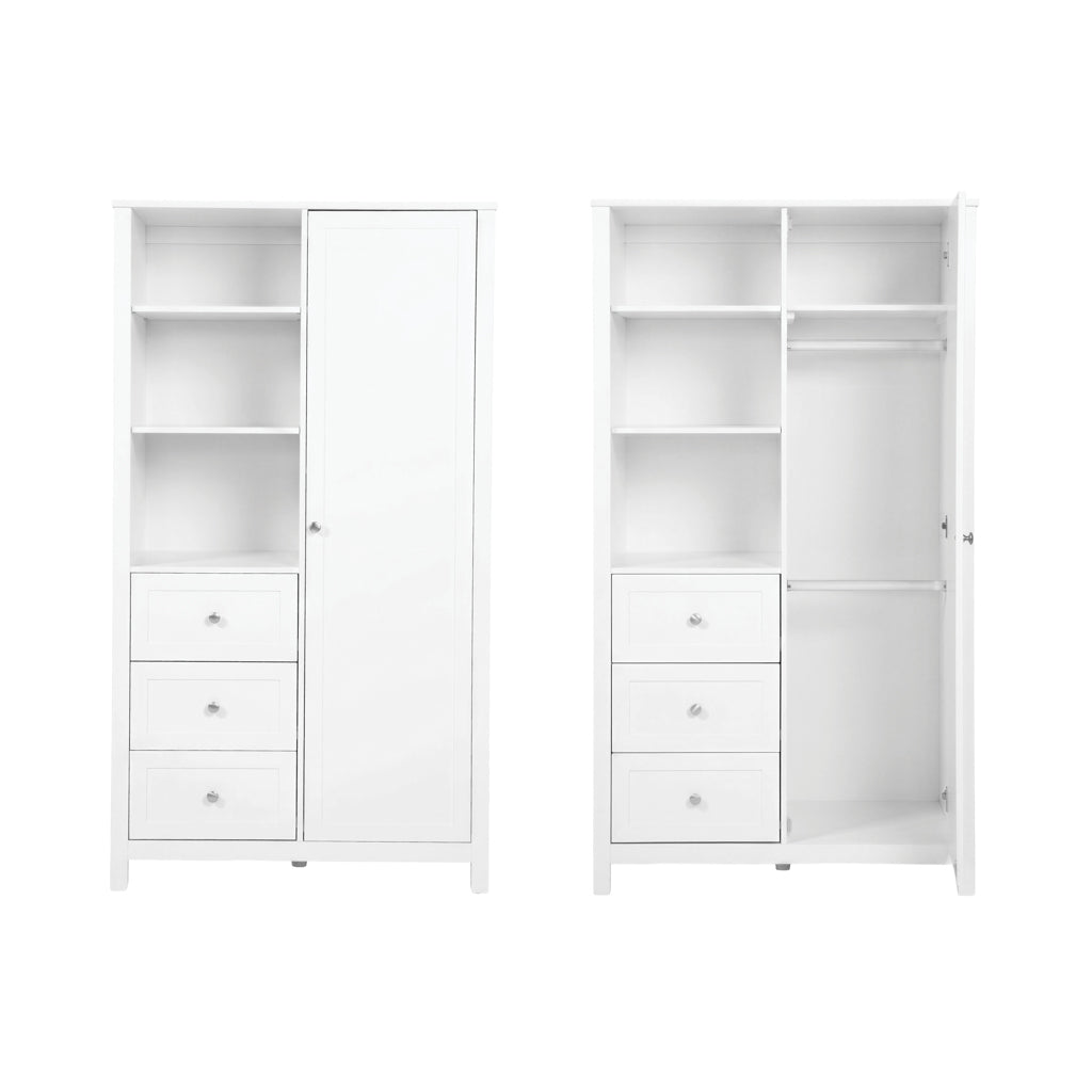 Wanderer 3 Piece Room Set White