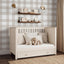 Wanderer Cot Bed Cashmere and Oak